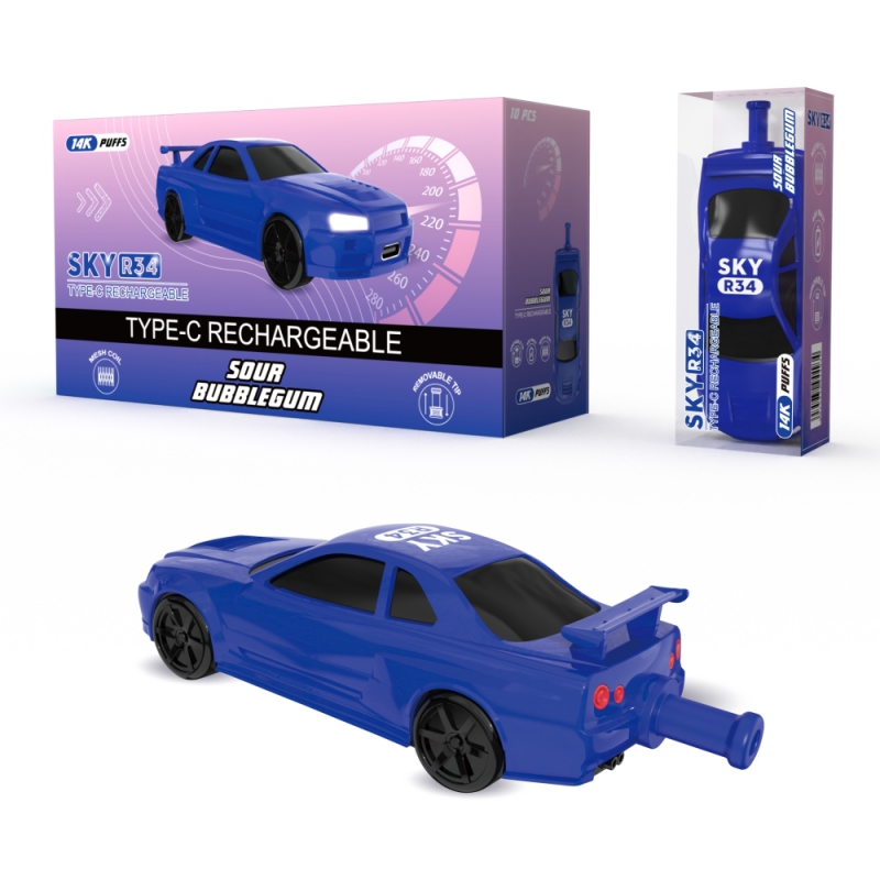 VHILL SKY R34 14000 PUFFS CAR DISPOSABLE